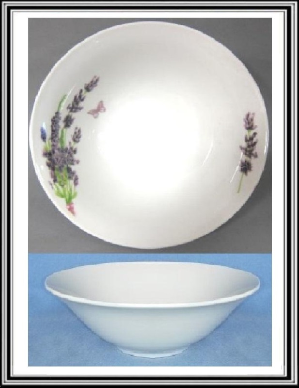 Levandula - Keramická miska YF 2205 - 18 cm