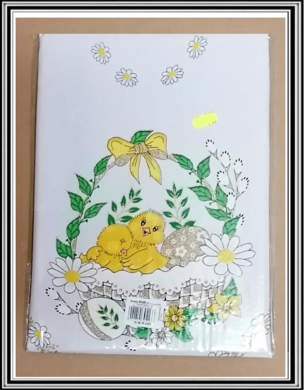 Veľkonočný  obrus 40 x 80 cm K 304136