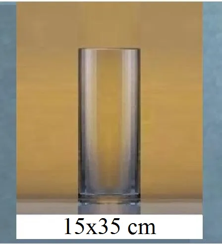 Sklenená váza 15x35 cm č 1573-A
