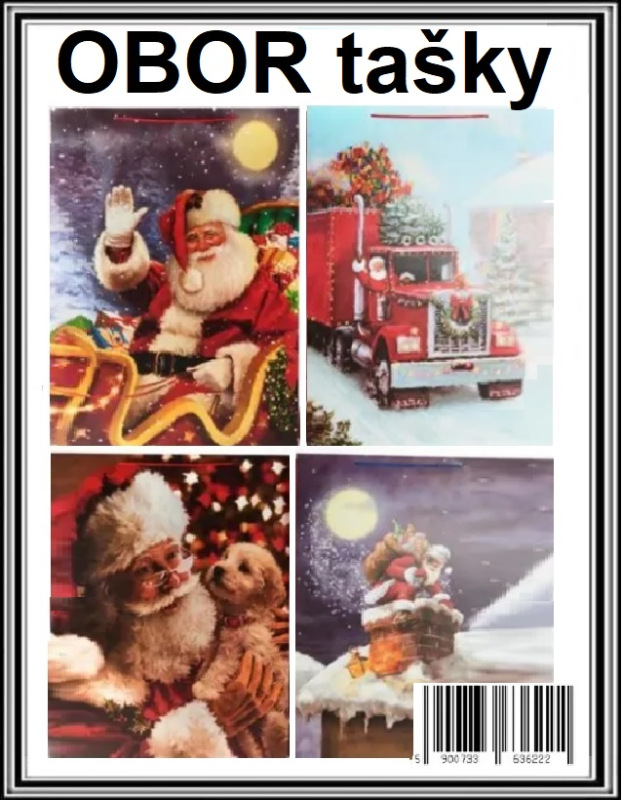 Vianočná darčeková taška OBOR51x72x18 cmč 0764P