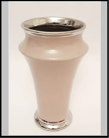 Keramická váza Kava s mliekom č.38635 ,v-20 cm.pr. 12
