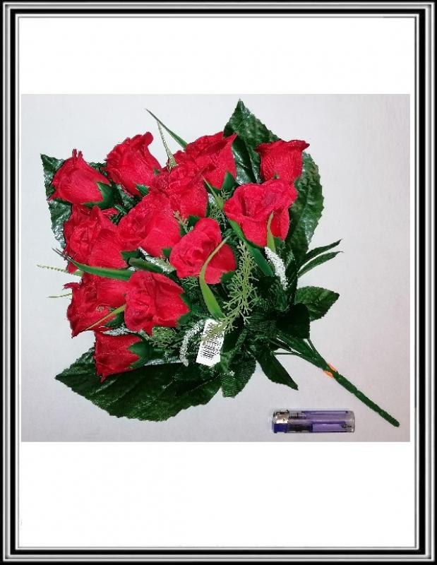 A Umelá kytica 43 cm,hustá 18 hláv , KX-201802 K 505778