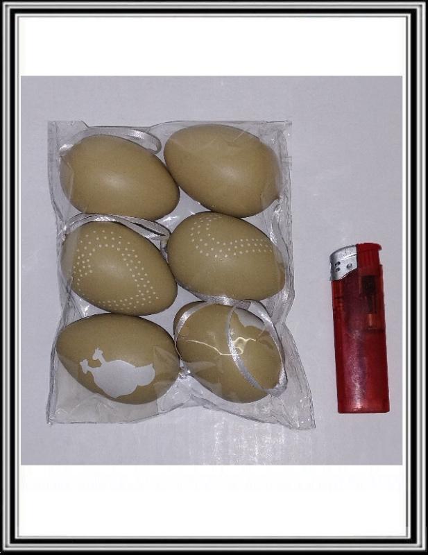 Veľkonočné vajíčka sadá 6 ks JP-03