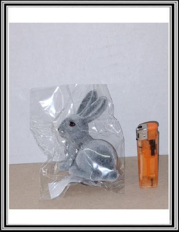 Veľkonočný zajačik sivý 10 cm