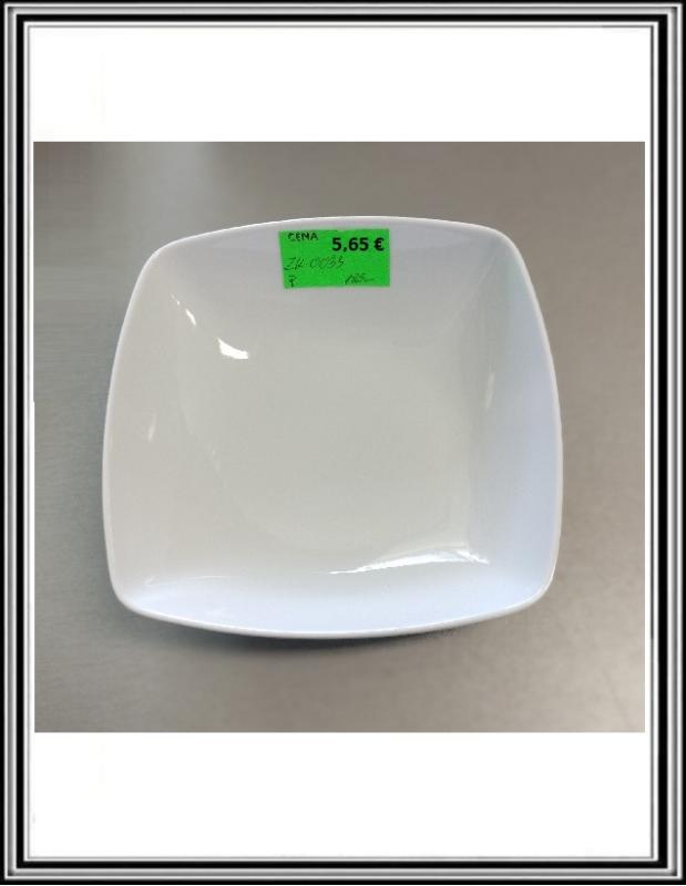 ZK KOCKA - Keramický tanier - miska veľká 18,5 cm ZK-0033