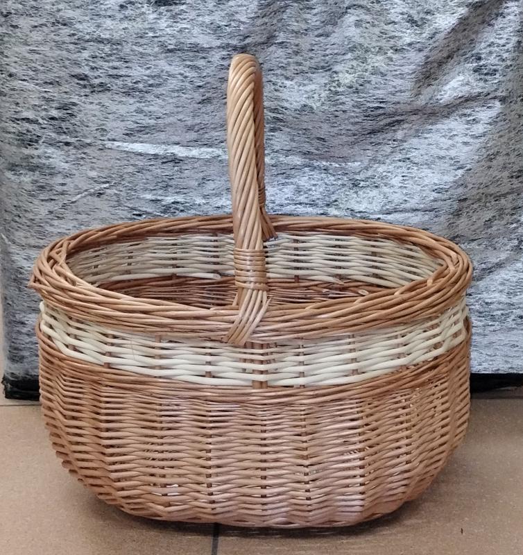 A Prútený košík veľký č1 39 cm