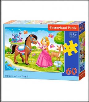 Puzzle 30 ks Princeznička s konikom č.B-06816-1