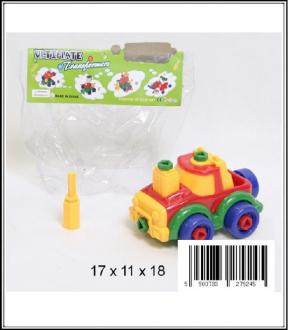 Rozoberateľné auto 17 cm č.2029A