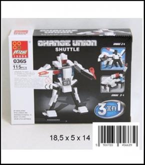 Skladačka biely robot
č 2250P