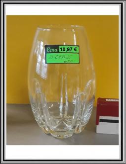 Sklenená váza RYHA-VAJCE 23 cm, č. 23-E837-25 ťažká