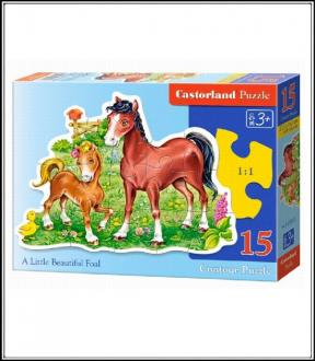 Puzzle 15 ks Koniky č.B-015023