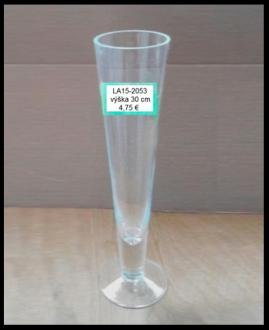Sklenená váza do Večka 30 cm LA15-2053  -
