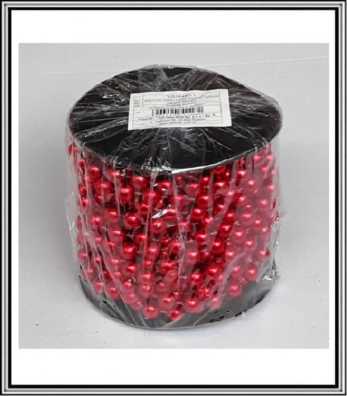 Guličková 12 mm 4 m reťaz č TG384467-1 červená