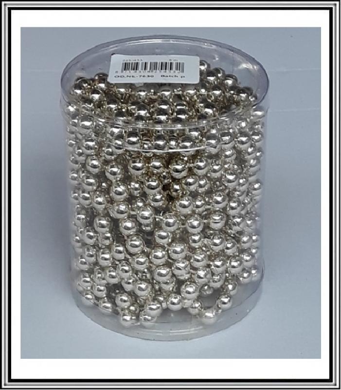 Guličková 8 mm 8 m reťaz č 225453 strieborná
