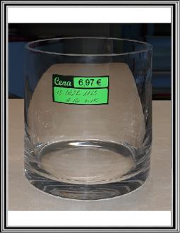 Sklenená váza 16x18 cm č. LA27-1113 HRUBÁ