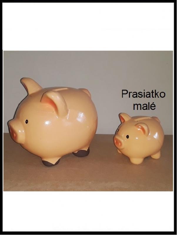 Keramická pokladnička Prasiatko malé 9 cm