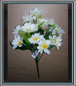 Umelá kytica 37 cm sedmikrásky č H261-802343
