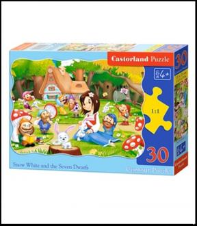 Puzzle 30 ks Snehulienka a 7 trpaslíkov č 03495