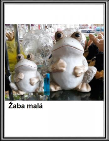 Keramická žaba malá