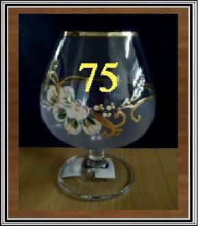 Výročný pohár 75 Modrý