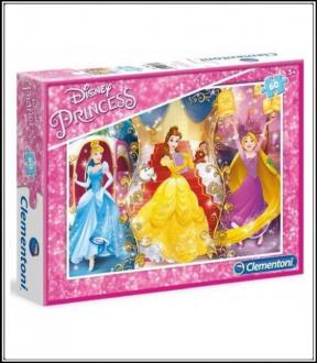 Puzzle 60 ks CLEMENTI č.08430 princezničky