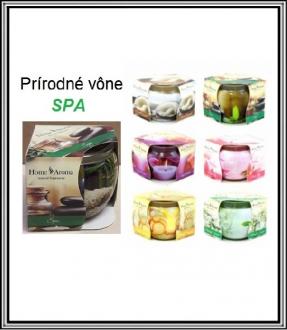 A-Vôňajúce sviečky 70 g Prírodná SPA MOMENTALNE VYPREDANÉ