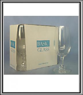 Sklenené poháre na šampus vysoký 180 ml - 6 ks - BASIC