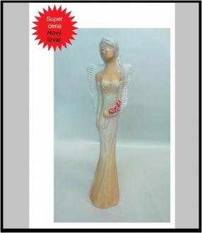 Anjel NICOL č 35- morený, v - 33 cm ,šírka 11 cm