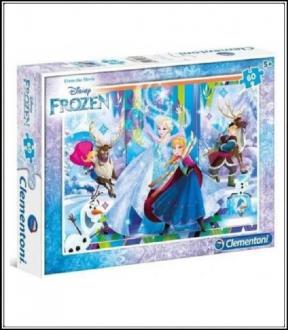Puzzle 60 ks CLEMENTI č.08433 Ľadová kráľovná