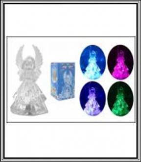 Figurka 17 cm ANJELIK LED č MAMYX4130- Mix farieb