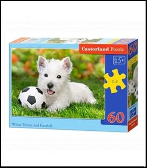 Puzzle 60 ks Psíček s loptou č 06823
