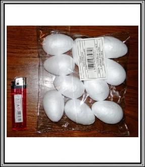 Sadá polystyrénových vajec 10 ks č TG 40895