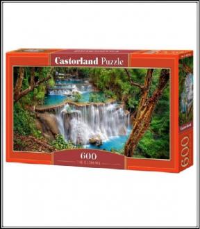 Puzzle 600 ks č.B-060160 Krajinka s vodopádmi