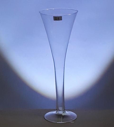 Sklenená váza č 221 , v 24 cm  ALEXIS