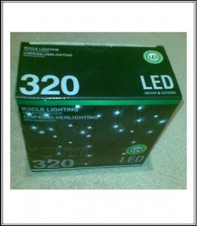 Led žiarovky- i vonkajšie - 6,3 m - 320 ks